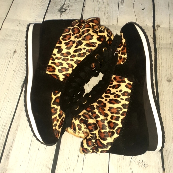 Womens Leopard print Shoes - Picture 4 of 6